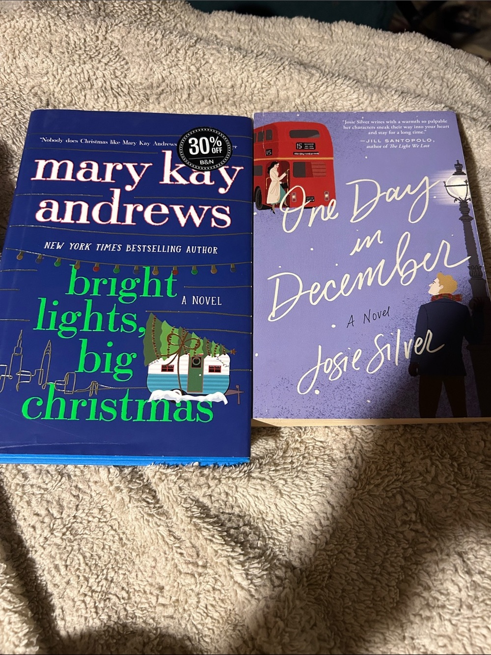 Mary Kay Andrews "Bright Lights, Big Christmas" - Blue Holiday Novel